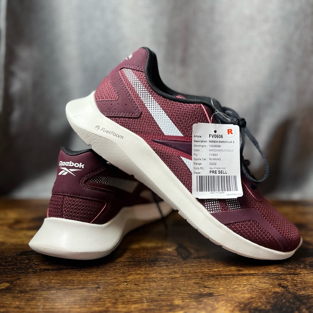 Size 9 - Reebok EnergyLux Red - Picture 5 of 9